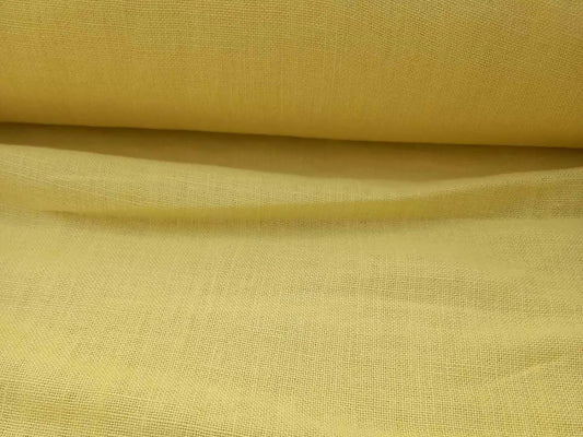 Lemon yellow heavy weight sheet set