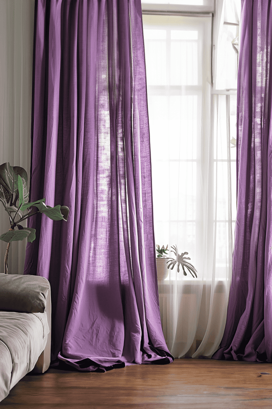 Orchid curtains