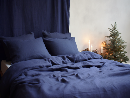 Christmas Indigo duvet cover