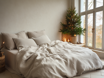 Christmas Undyed duvet cover