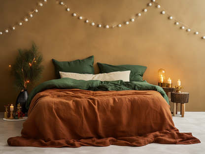 Christmas Cinnamon coverlet