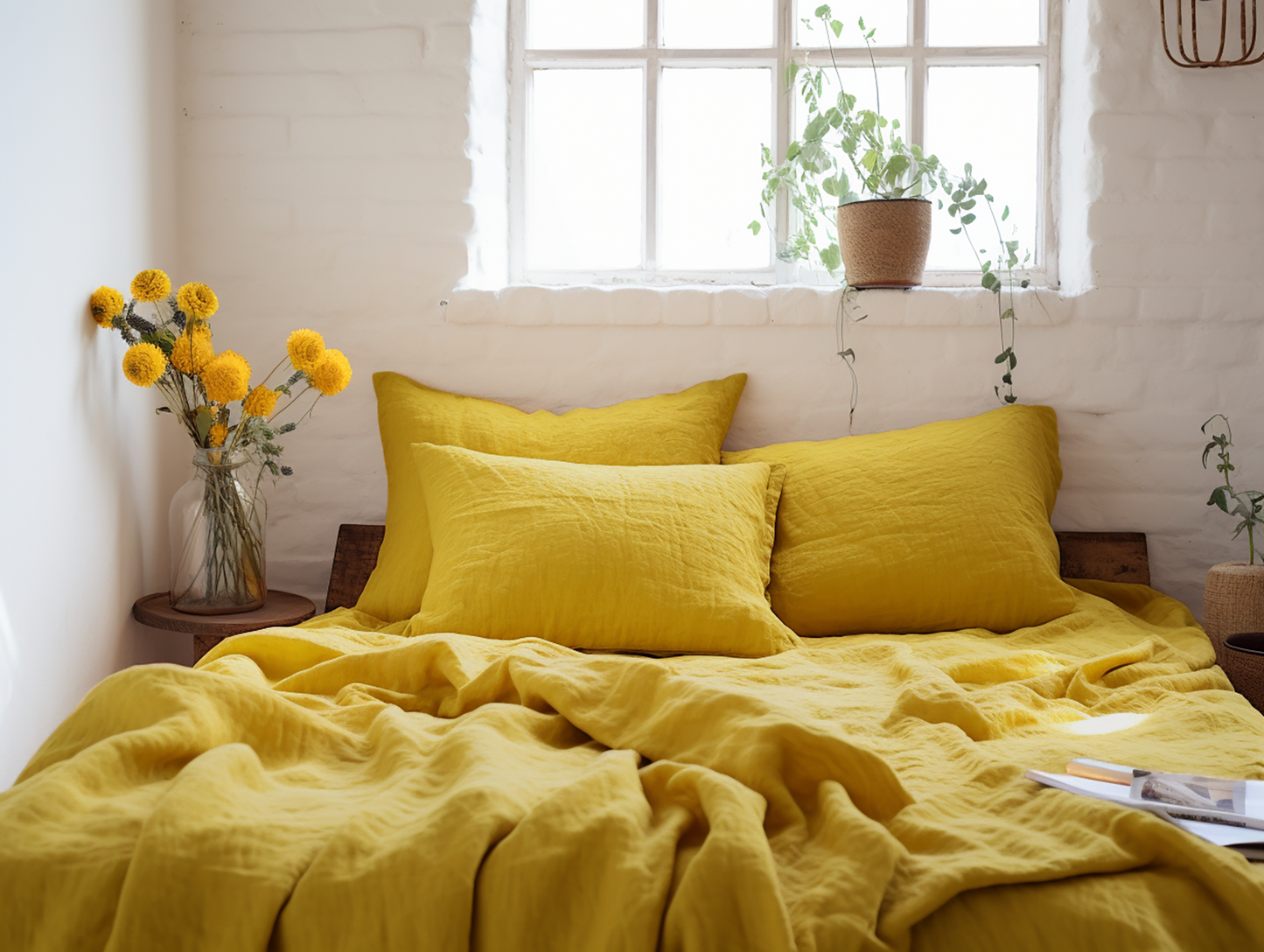 Mustard sheet set
