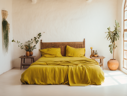 Mustard sheet set