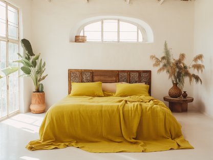 Mustard sheet set