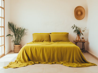Mustard sheet set