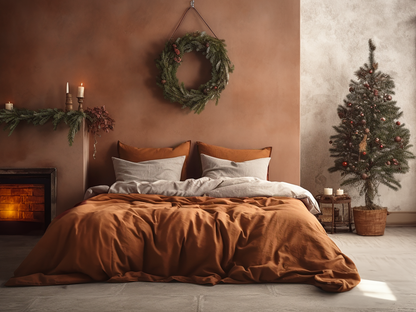 Christmas Cinnamon coverlet