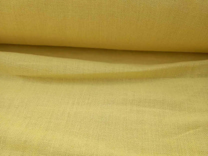 Lemon yellow heavy weight sheet set