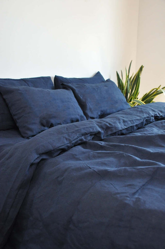 Navy pillowcase