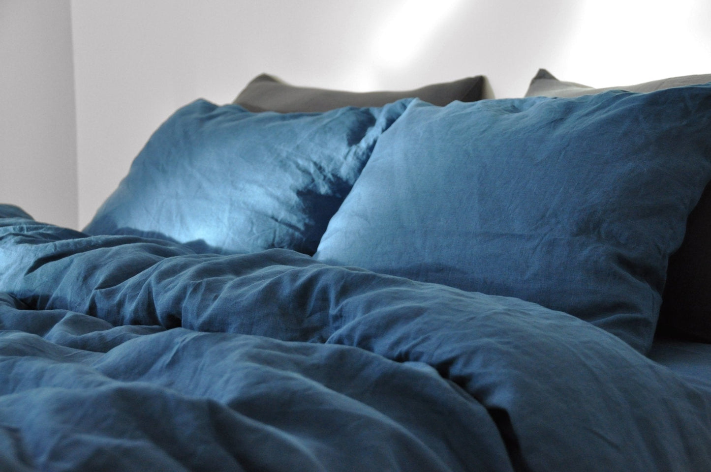 Ocean blue pillowcase