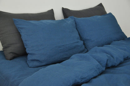 Ocean blue pillowcase