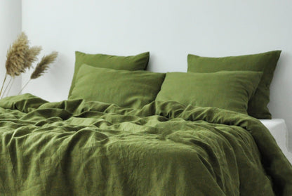 Olive pillowcase