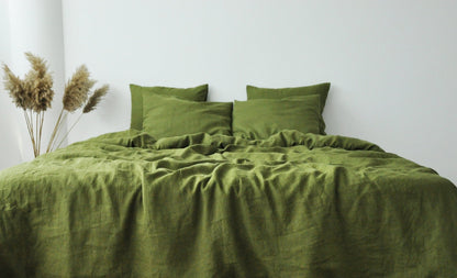 Olive pillowcase