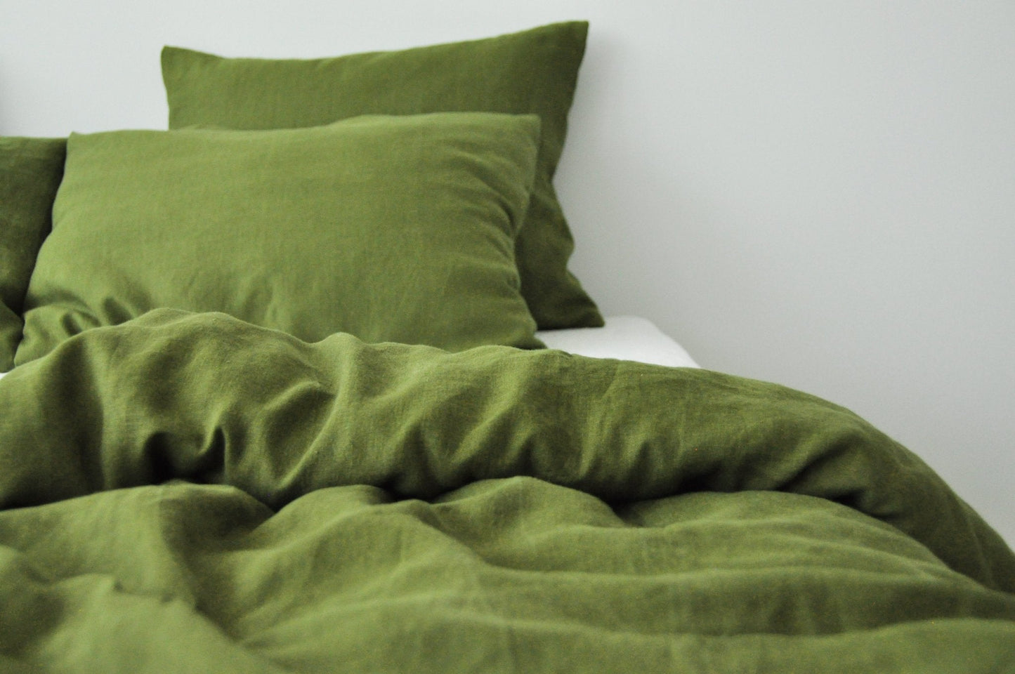 Olive pillowcase