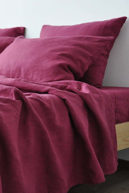 Raspberry sheet set