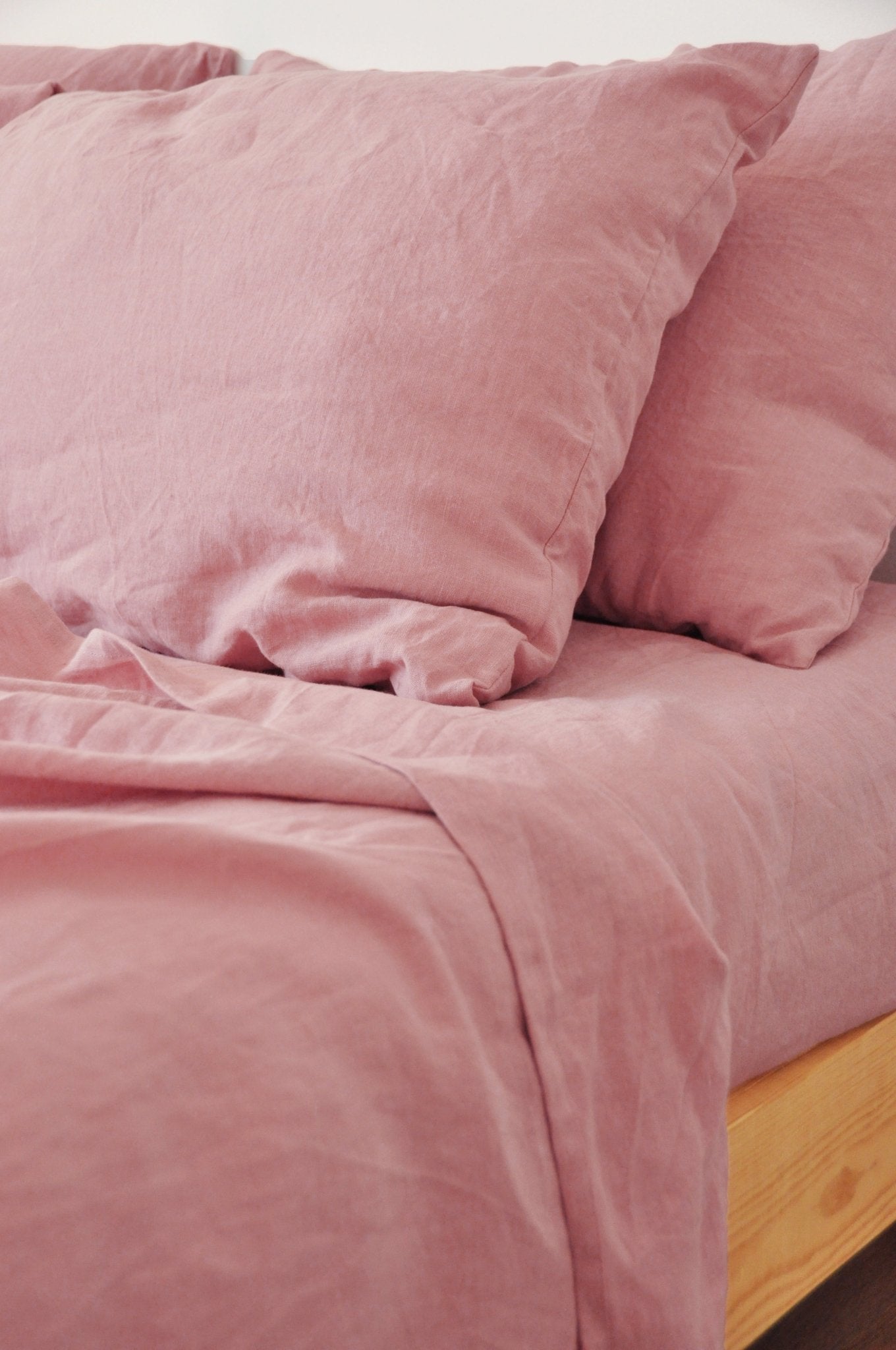 Rose pink sheet set