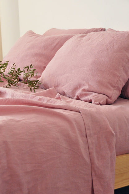 Rose pink sheet set