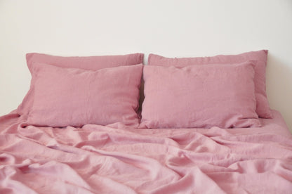 Rose pink sheet set